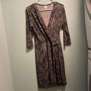Kaleigh wrap dress